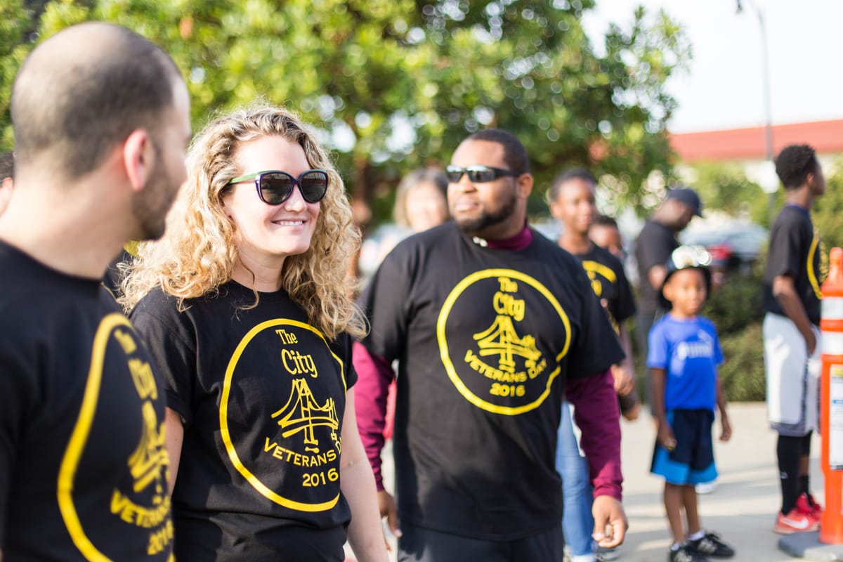 Veteran's Day walk raises awareness of young vets