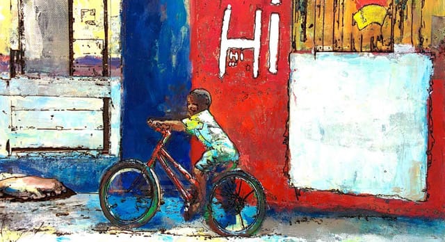 CCSF Alum and 2017 Muni Art contest winner creates art against violence