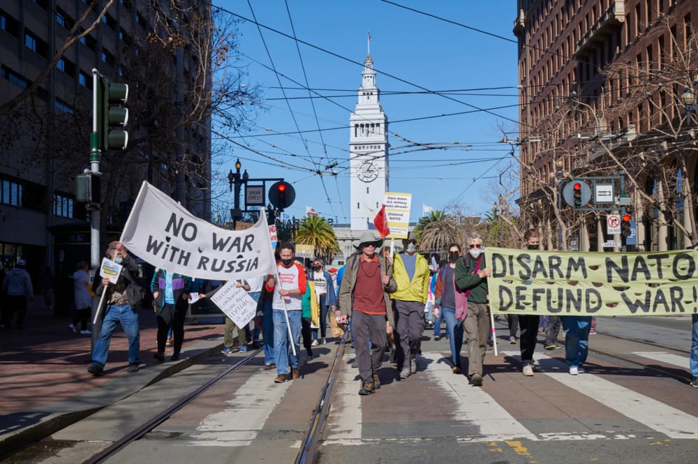 San Francisco Rallies in Support of Ukraine