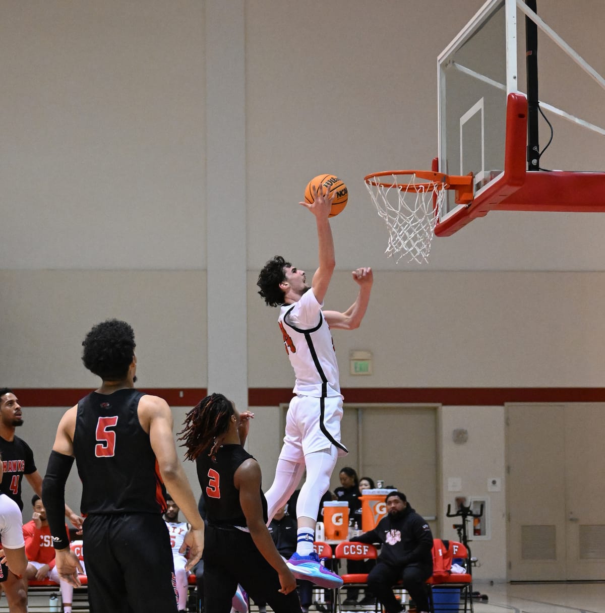 Rams Fend Off Hawks to Win Last Home Game of Regular Season