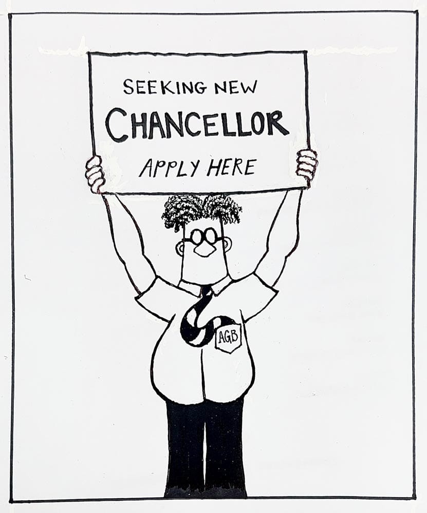 The Search for a Permanent Chancellor Begins