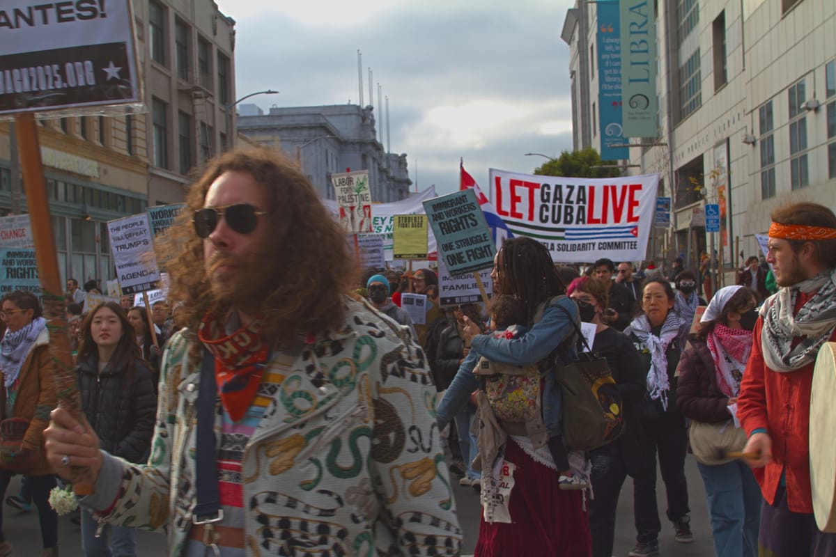 Protests Ignite the Streets of San Francisco in the Days Leading up to Trump's Inauguration