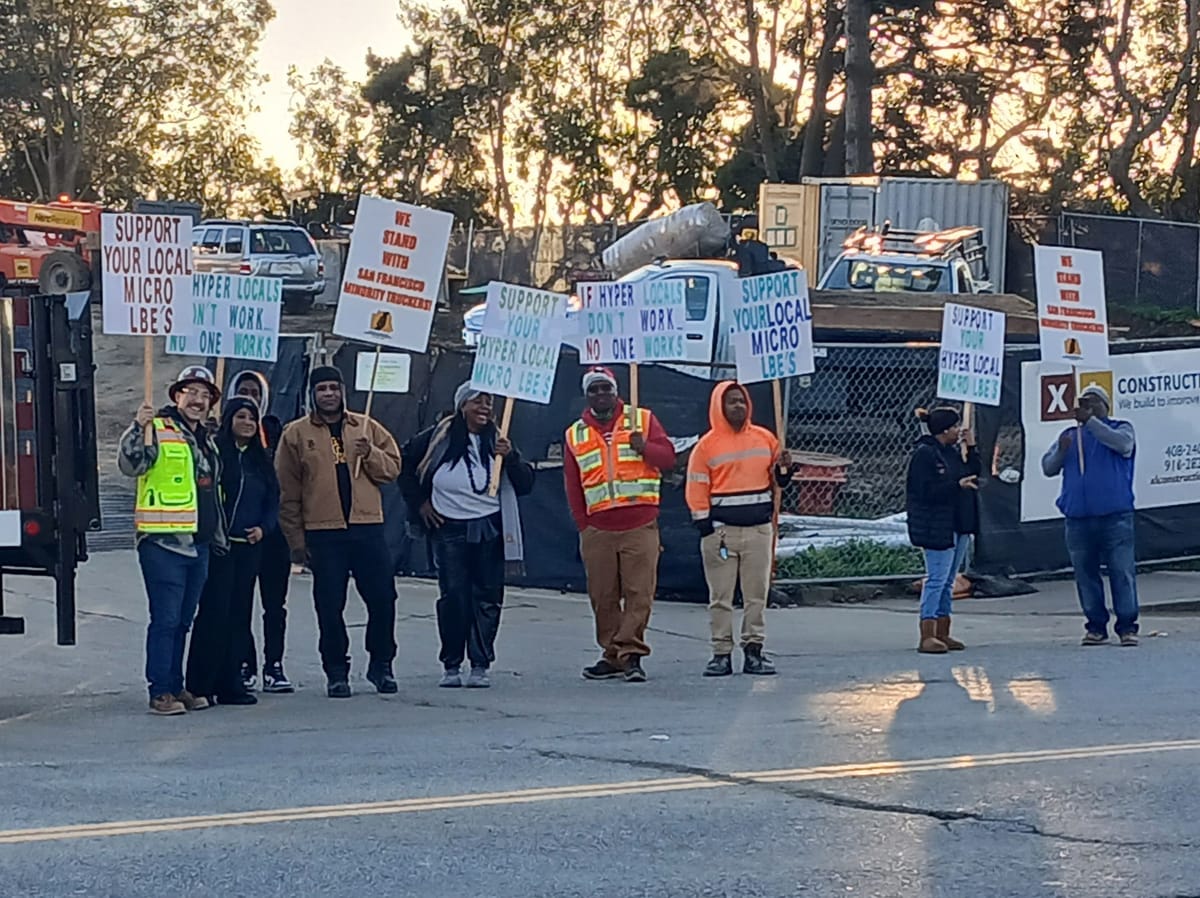 Protest at City College Raises Concerns over Local Hiring Practices