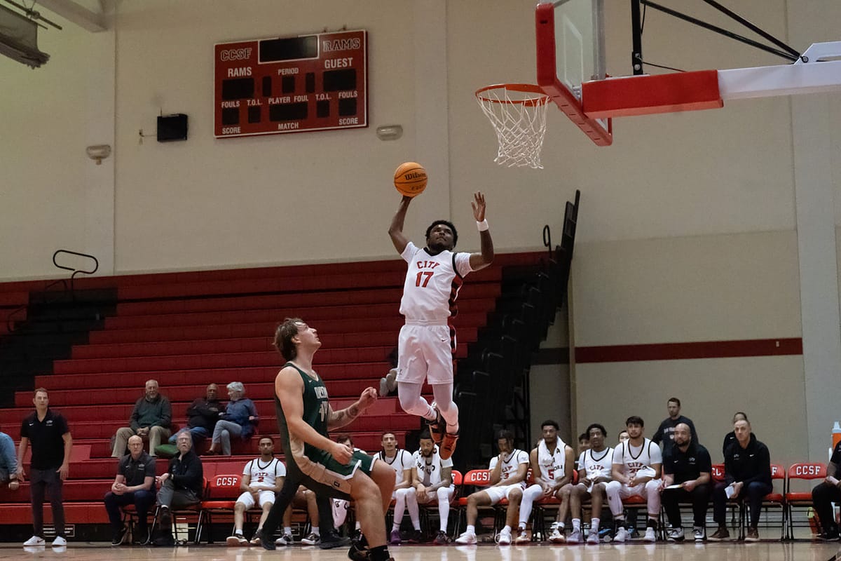 Rickey Mitchell Jr scores a game-high 29 points as the Rams handle Ohlone College 89-64