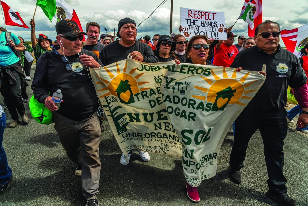 Thousands Turnout to Support Farmworkers; Challenge Trump's Immigration Policies