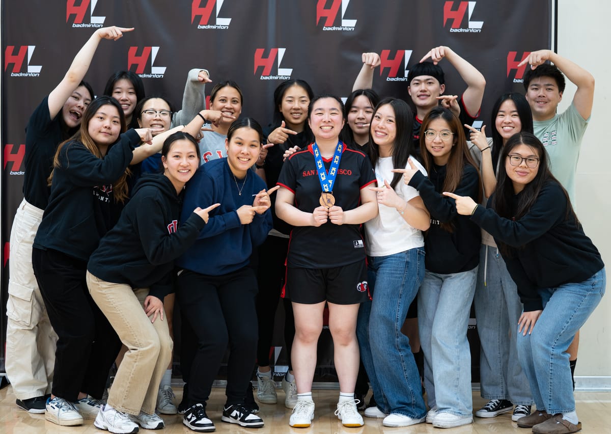 Jacqueline Leong Places Third in Badminton State Championships