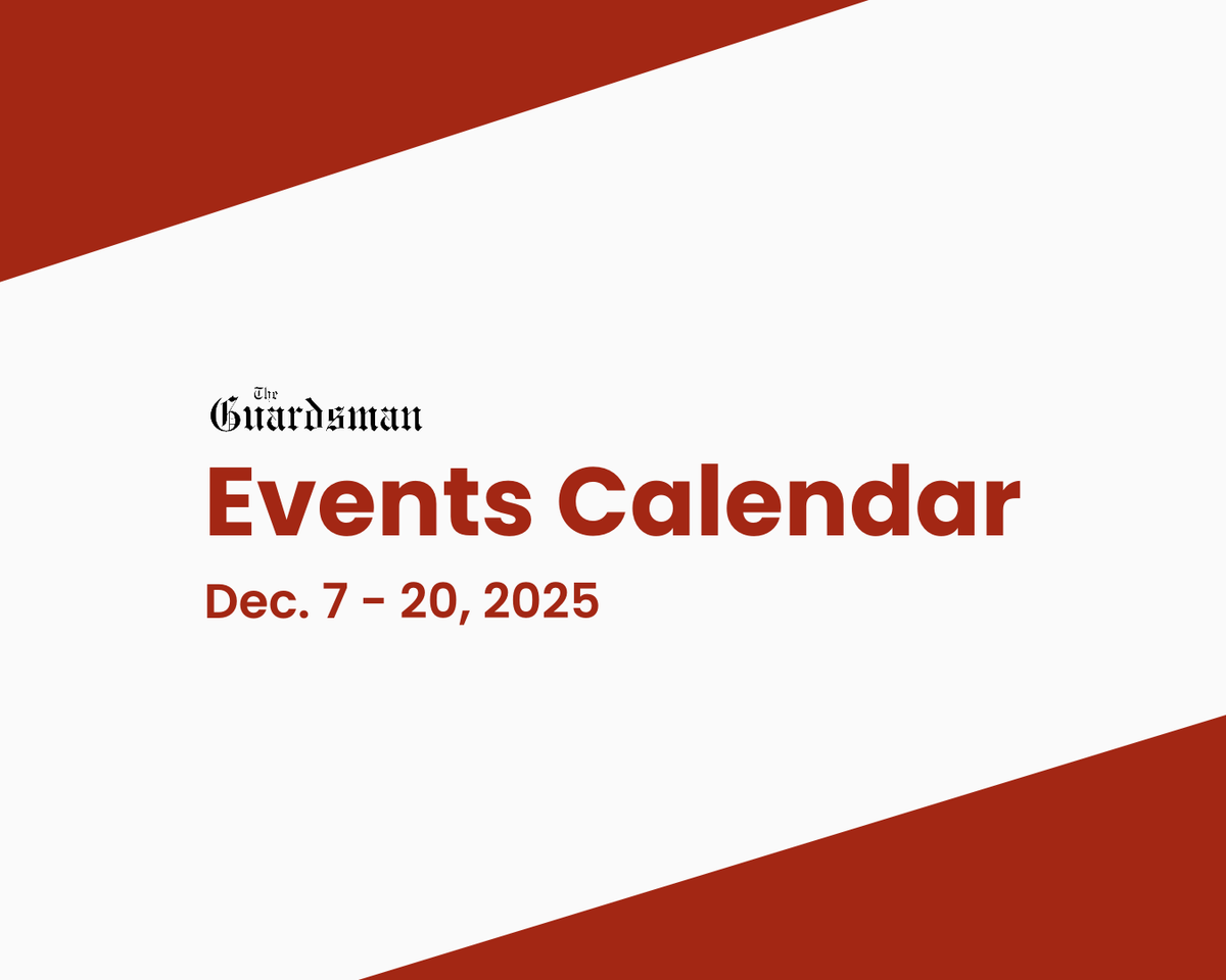 Events Calendar Dec. 7 – 20
