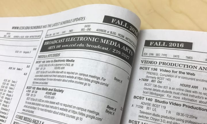 Broadcasting faculty self-promotes, still struggles