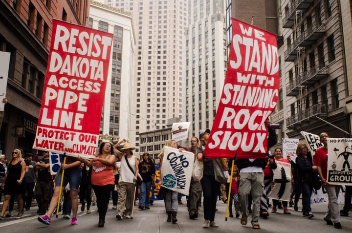 City College joins pipeline protest