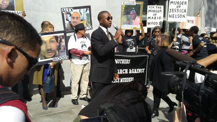 Families hold SFPD accountable at rally