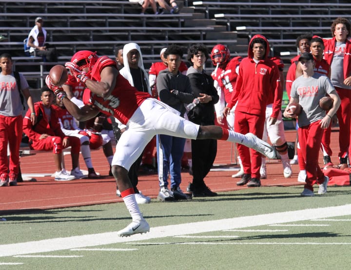 Rams Roast Eagles on the Gridiron