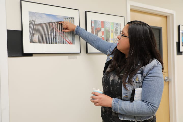 Journalism Department hosts a Photo Exhibit on the Struggle at the Tijuana border with the US