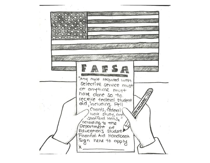 College Students Bewildered by Military Draft Question on Student Aid Form