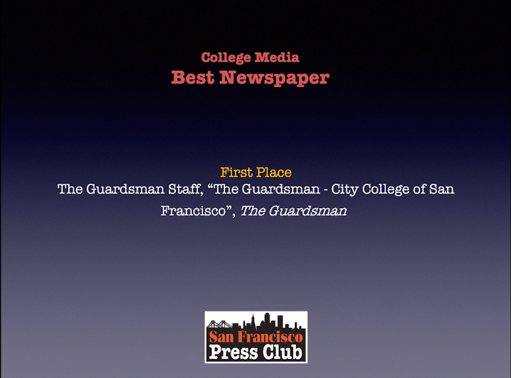 City College Journalism Cleans Up at 2020 Bay Area Journalism Awards