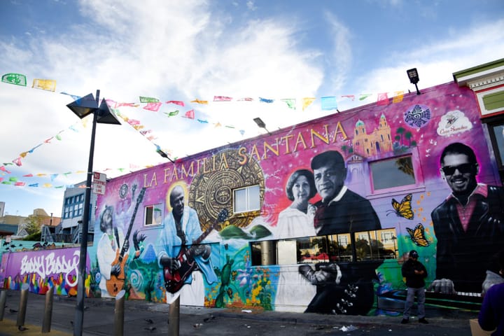Santana Family Honored With Mission Mural