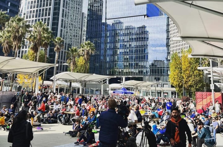The City By The Bay Opens Its Heart to Soccer; Showcases World Cup Village in Union Square