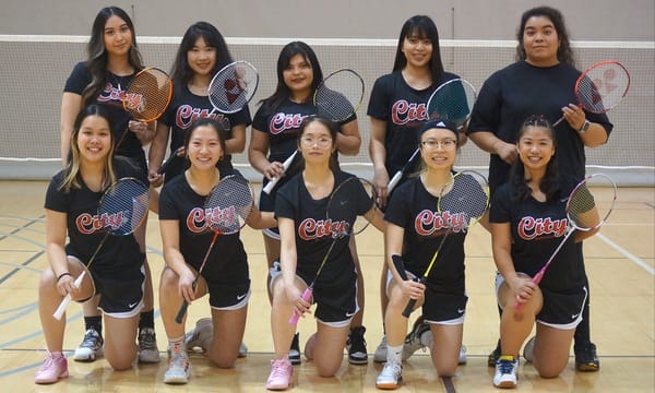 CCSF Badminton Team Advances in Conference Tournament with a Walkover Win