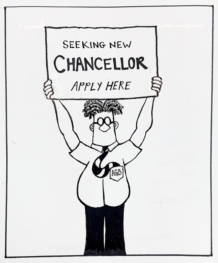 The Search for a Permanent Chancellor Begins