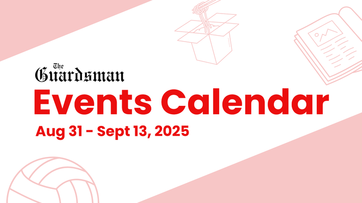 Events Calendar 8/31-9/13