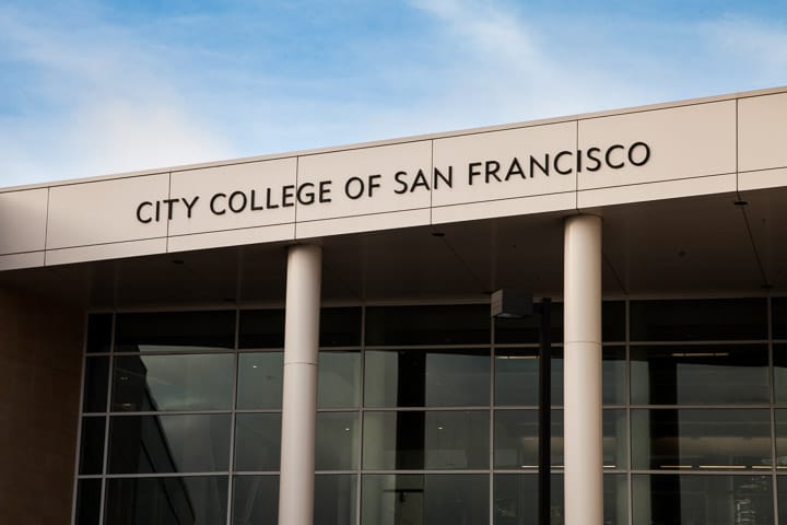 File Photo - City College of San Francisco's Ocean campus, December 2, 2014. Photo by Santiago Mejia/The Guardsman