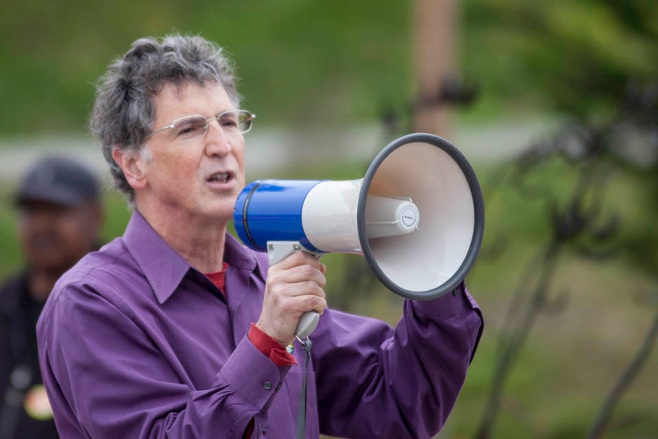 File photo of Tim Killikelly, President of the City College of San Francisco Faculty Union, AFT 2121, Aug. 25, 2014 (Photo by Nathaniel Y. Downes)