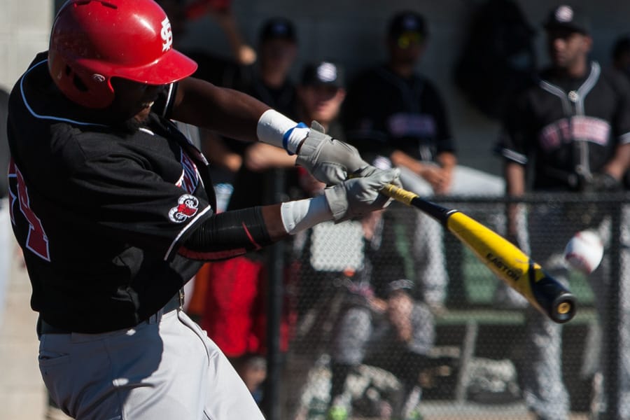 San Francisco City College vs. Laney College baseball game Jan. 31, 2015 Photo by Khaled Sayed