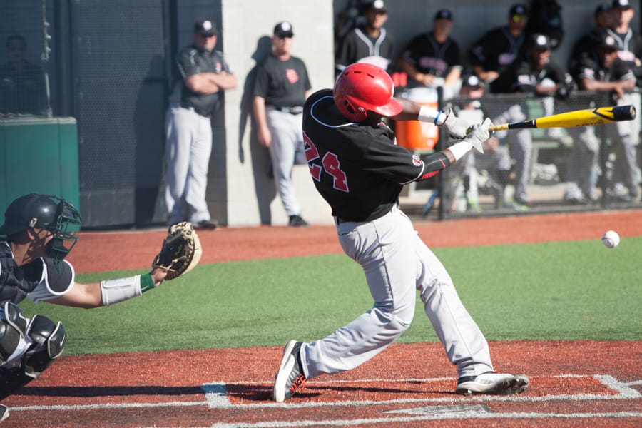 San Francisco City College vs. Laney College baseball game Jan. 31, 2015 Photo by Khaled Sayed