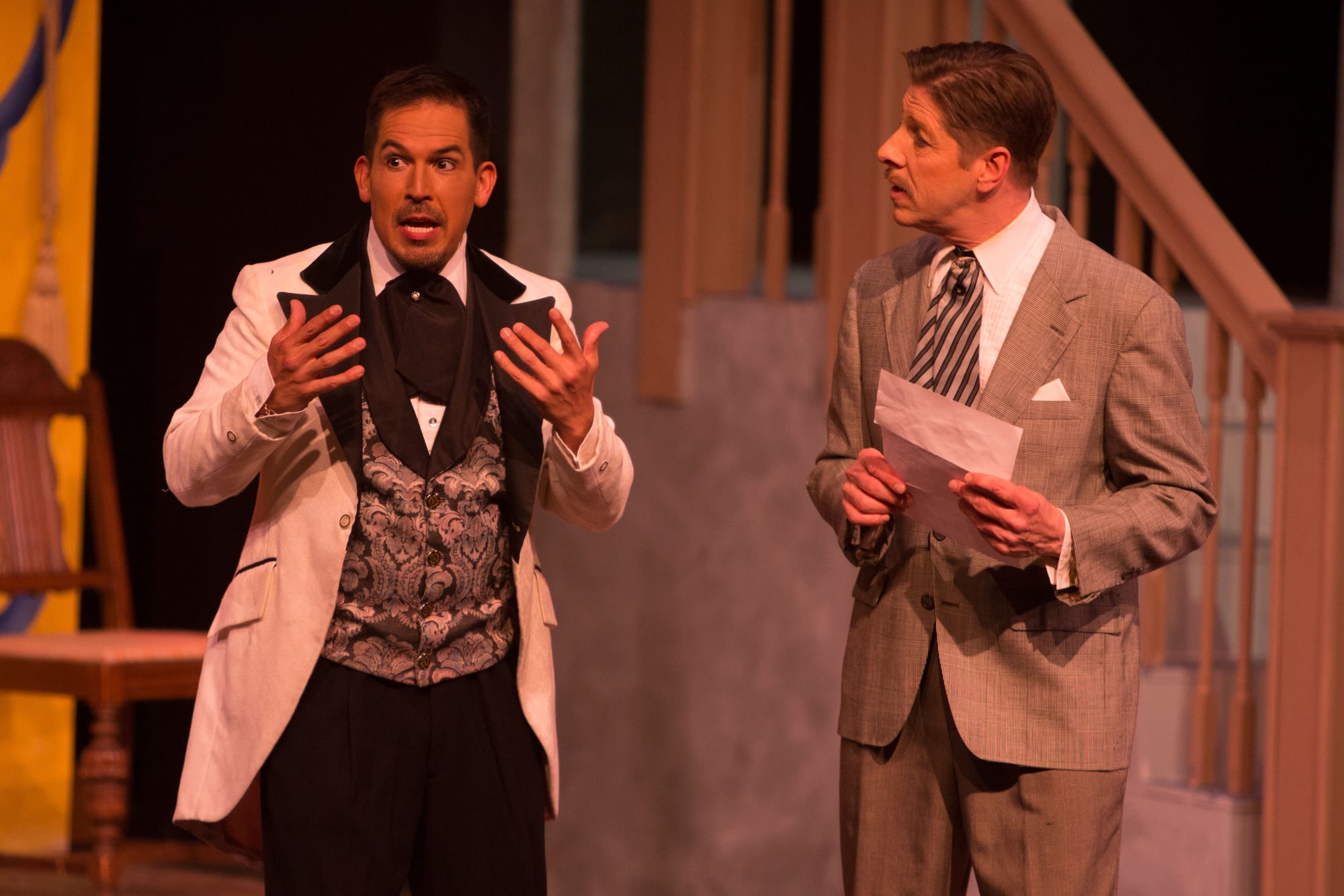  “A Flea in Her Ear” at City College’s Diego Rivera Theatre, Ocean Campus on Saturday, March 14. (Photo by Khaled Sayed)