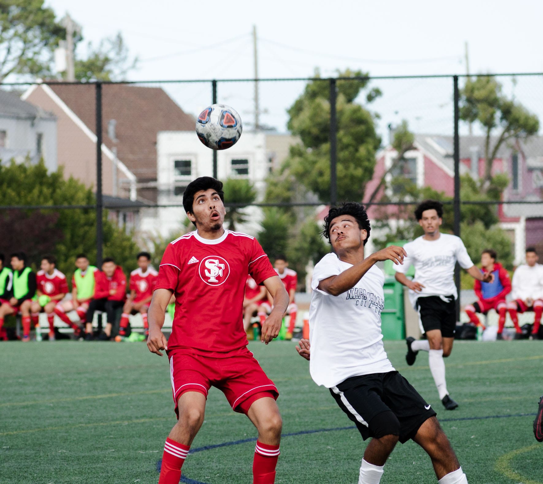 #10, Alejandro Perez ran the defense ragged, looking to score again. Photo by Cliff Fernandes/The Guardsman